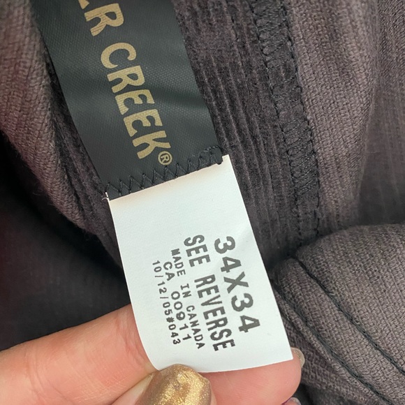 NWT Vintage Corduroy Brown Pants made in Canada Unisex - Picture 10 of 11